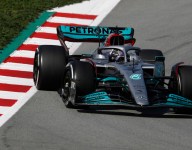 Hamilton leads Mercedes one-two as half the grid ends test early