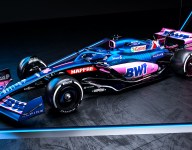 Alpine launches two-livery A522 for 2022 F1 season