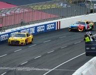 Logano outruns Kyle Busch for Clash win