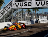 Grosjean tops the times in opening IndyCar practice at St Petersburg