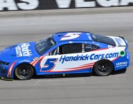 Larson second at Las Vegas, happy with teamwork