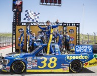 Zane Smith takes Truck Series victory at COTA after Turn 1 overtime pass