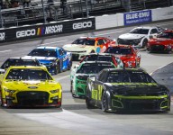 "You've got to punt them a little harder with this car" - Logano
