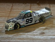 Rhodes dominates Truck series on Bristol dirt, heartbreak for Hocevar