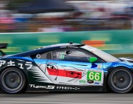 Gradient NSX promotes Acura-themed anime at Long Beach