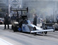 Salinas, Capps, Stanfield No. 1 qualifiers at Vegas NHRA Four-Wide Nationals