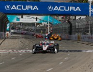 Long Beach late yellow made no difference for podium finishers