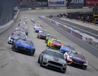 Dover Cup Series race postponed to Monday due to rain, 78 laps complete