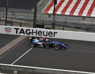 Escotto victorious in wet-dry USF Pro 2000 race one at Indianapolis