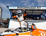 Rahal pips McLaughlin, Herta to another pole in Portland