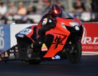 Herrera clinches NHRA PSM title during qualifying at Pomona