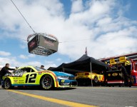 Blaney leads Bristol practice