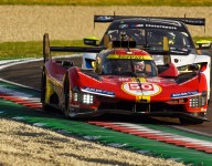 Fuoco leads Ferrari sweep of Imola WEC practice