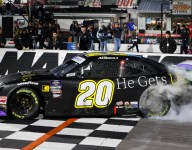 Almirola claims emotional Xfinity victory at Martinsville