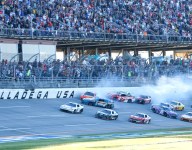 Reddick drives through big trouble to win at Talladega
